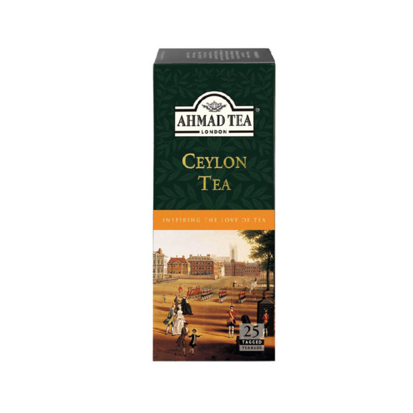 ahmad tea ceylon classic black tea 25s tagged
